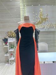 Elegant dress suitable for galas, parties, or special events.